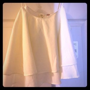 Free People Spaghetti Strap Tie Back Tank Top