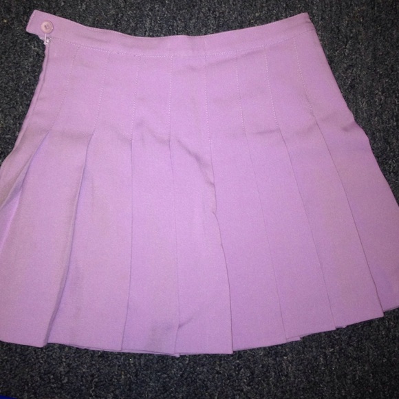 AA Light grape tennis skirt