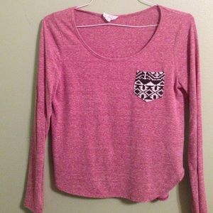 comfy pocket shirt and young and reckless tee