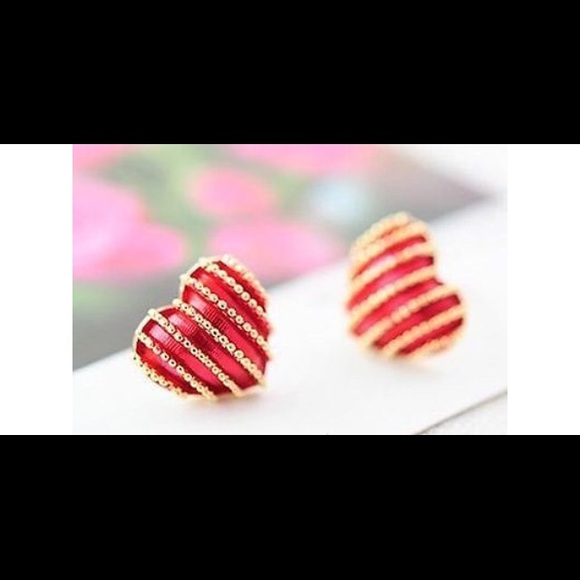 Heart shaped earrings