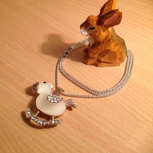 Rocking horse necklace