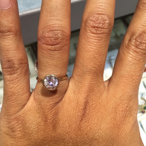 RHODIUM, GOLD or ROSE GOLD PLATED RINGS - Picture 4 of 4