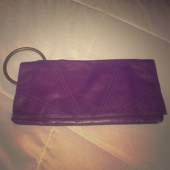 Purple clutch
