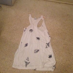 White Fitness Tank Top