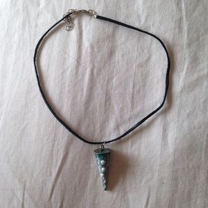 Abstract Spike Choker Necklace