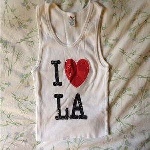 I love Los Angeles tank top!!