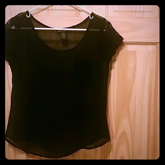 ❌SOLD❌ Wet seal Black top