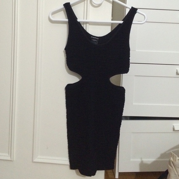 Bebe Tight cut-out party dress