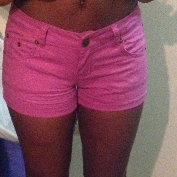 Purple shorts