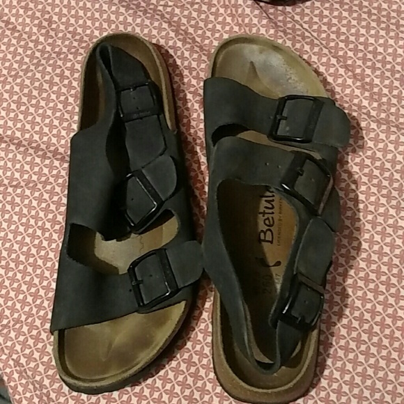 Black Birkenstocks
