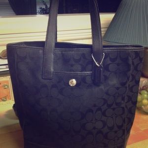 Authentic Coach tote bag