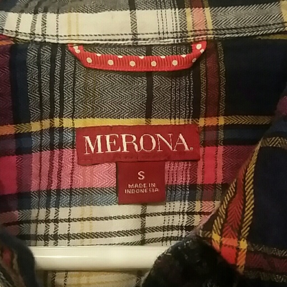 ❌SOLD❌ Merona flannel. - Picture 2 of 4