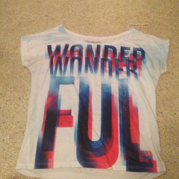 Wonderful tee shirt