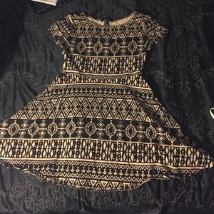 Aztec print short dress from forever 21