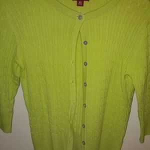 Green Apple Short Sweater