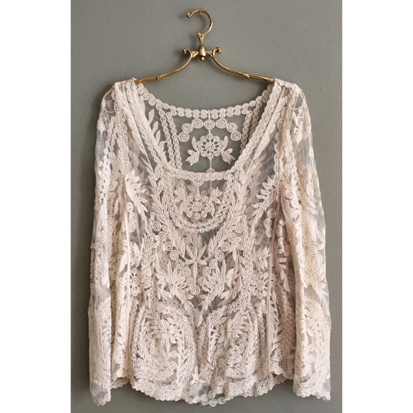 boho lace tops
