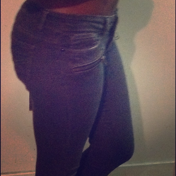 Cute Dark Grey Jeggings