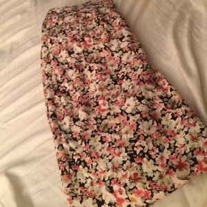 Floral jogger pants