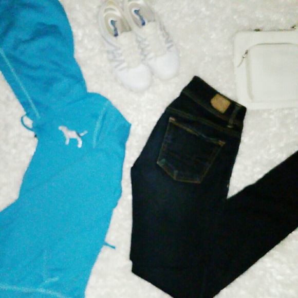 American Eagle Outfitters Denim - AE Stretch Skinny Distressed Jeans