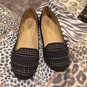 Black slip ons