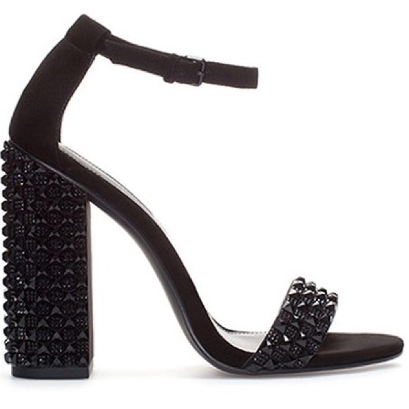 Black Zara Glitter heals 8 Zara  (38)