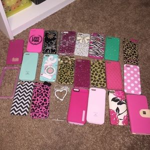 23 iphone 5 cases for $100 obo include case wallet