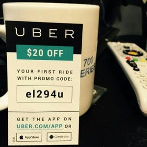 Uber $20 free ride