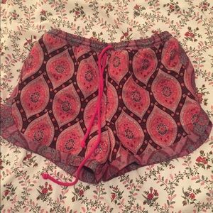 ASOSTall Soft Short in Paisley Print, Size 4