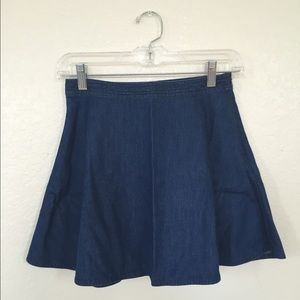 Cute denim skirt