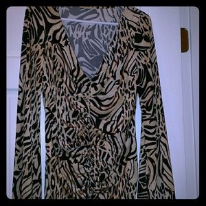 Arden B cheetah dress