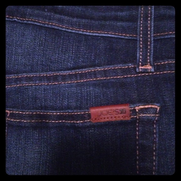 Joes high wasted blue denim.