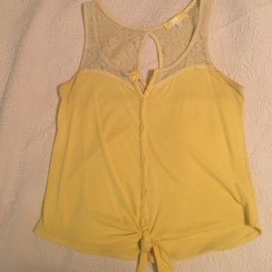 Yellow Tank Top
