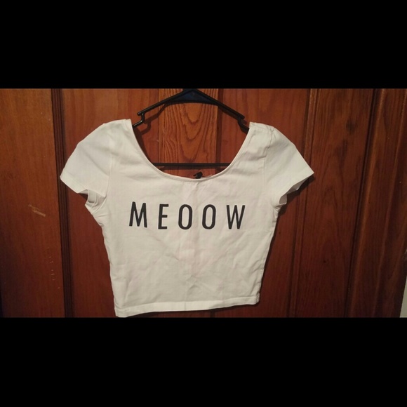 MEOOW CROP TOP
