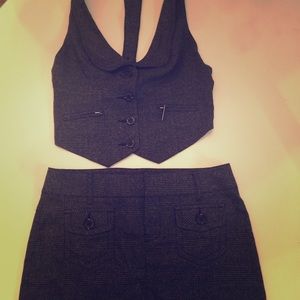 SOLD Guess Jeans Skirt/Vest