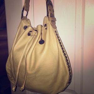 Leather rock bag