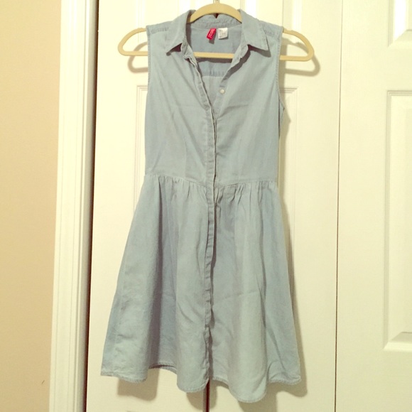 H&M chambray dress