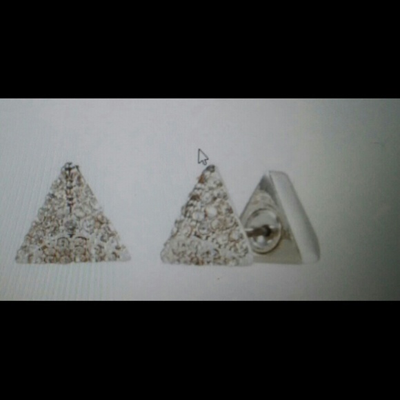 Double-sided Studs, Silver