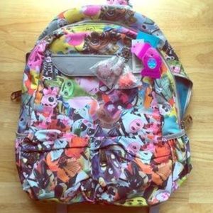 Kidrobot cartoon backpack