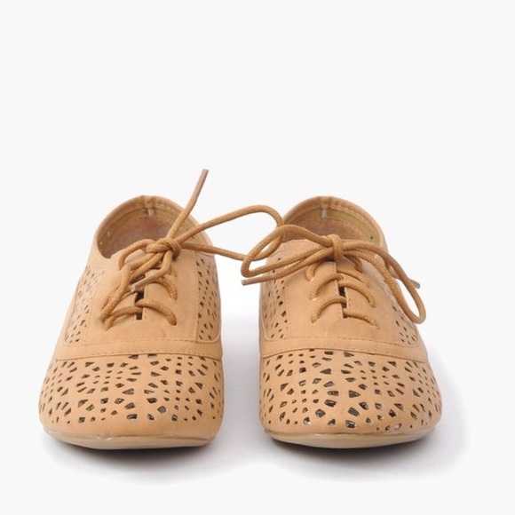 Tan Oxfords