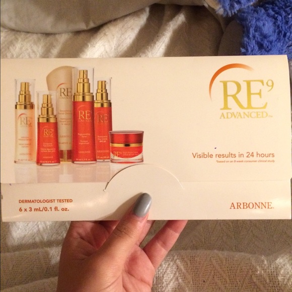 Arbonne re9 advanced cream samples