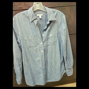 J.Crew chambray pocket shirt