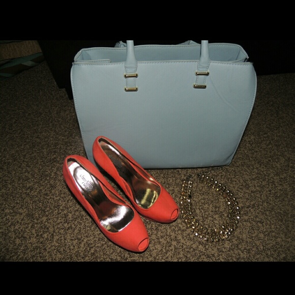 Heaven Blue XL Purse