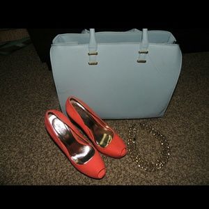 Heaven Blue XL Purse
