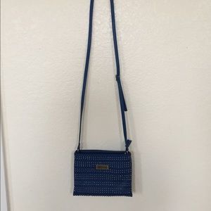 Small blue purse
