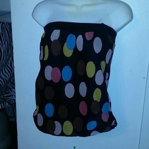 Strapless shirt. Fits small or medium