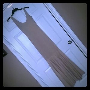 Cotton bottom maxi dress