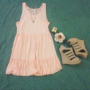 🔅TRADED🔅Pale Pink Babydoll Dress | Styles4less