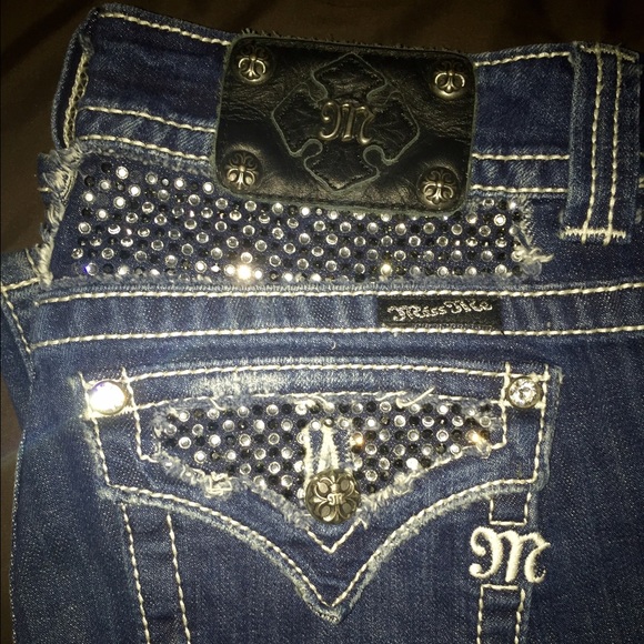 π«SOLDπ« Miss Me Pants, Like New ππ - Picture 3 of 4
