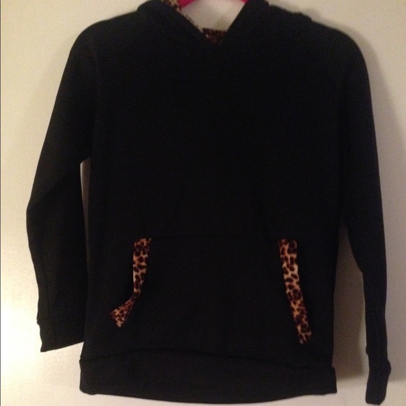 Kitty cat fleece hoodie