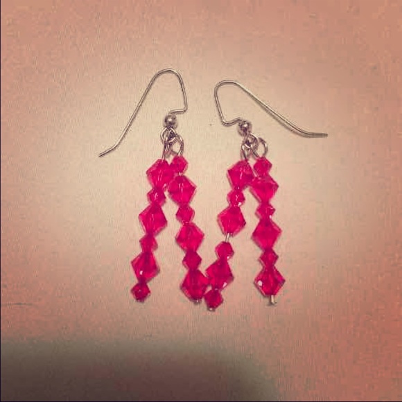Adorable Little Red Earrings